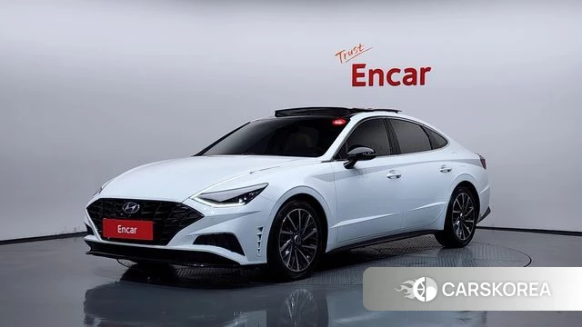 Hyundai Sonata (DN8) 2021 Белый из Кореи