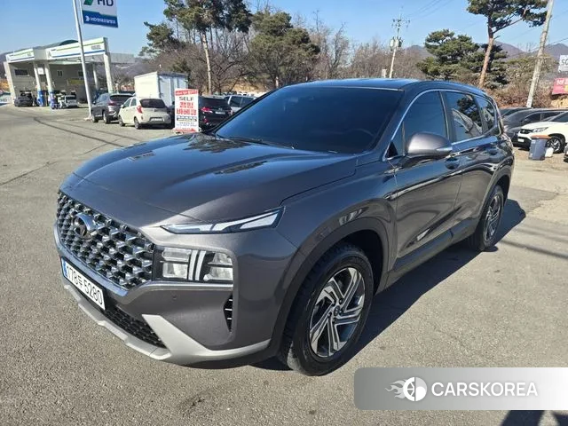 Hyundai The New Santa Fe 2023 Серый из Кореи