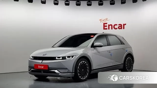 Hyundai Ionic 5 2021 Серебристо-серый из Кореи