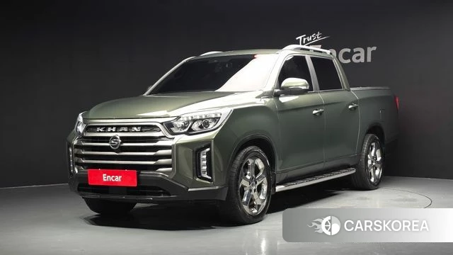Ssangyong The New Rexton Sports Cannes 2022 Светло-зеленый из Кореи