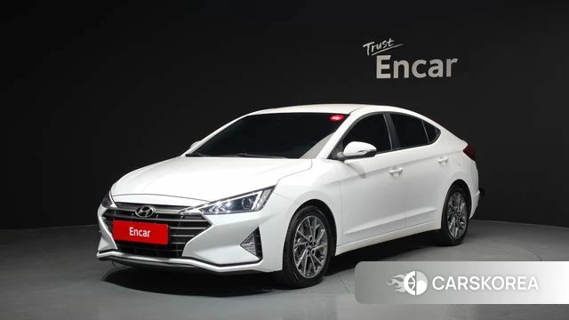 Hyundai The New Avante AD 2019 Белый из Кореи