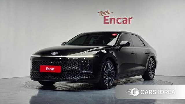 Hyundai Grandeur Hybrid (GN7) 2023 Черный из Кореи