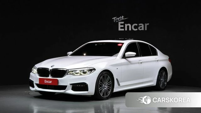 BMW 5 Series (G30) 2019 Белый из Кореи