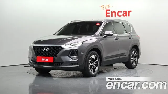 Hyundai Santa Fe TM 2018 Серый из Кореи