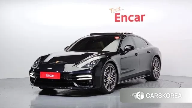 Porsche Panamera (971) 2018 Черный из Кореи