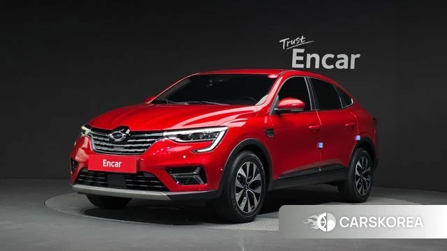 Renault Korea (Samsung) XM3 2021 Красный из Кореи