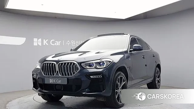 BMW X6 (G06) 2021 Серый из Кореи