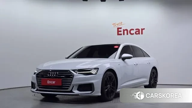 Audi A6 (C8) 2023 Белый из Кореи