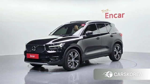 Volvo XC40 2021 Черный из Кореи