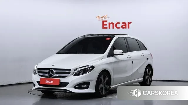 Mercedes-Benz B-Class W246 2018 Белый из Кореи