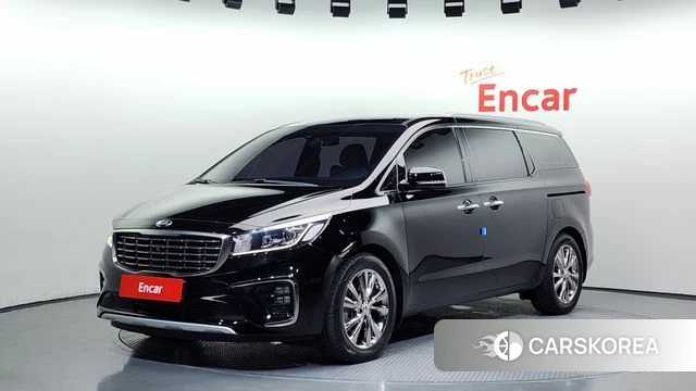 Kia The New Carnival 2018 Черный из Кореи