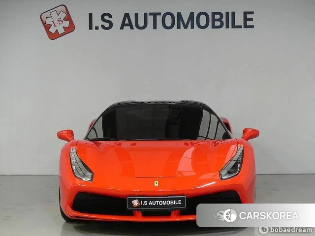 Ferrari 488 Spider 2018 Красный из Кореи