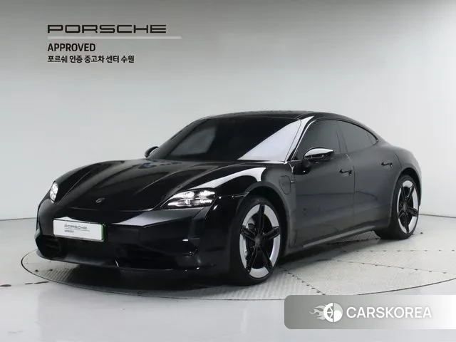 Porsche Taycan 2025 Черный из Кореи
