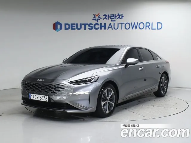 Kia K8 Hybrid 2022 Серебристо-серый из Кореи