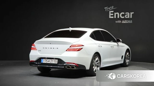 Genesis The New G70 2021 Белый из Кореи