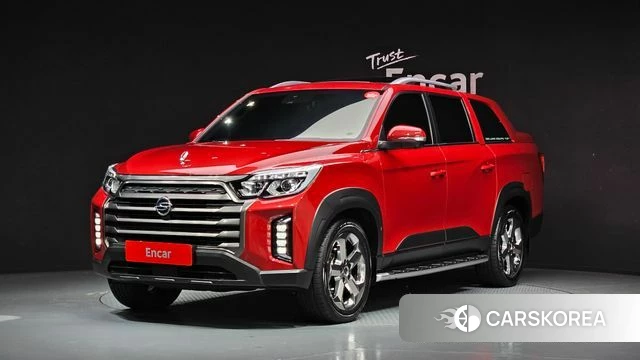 Ssangyong The New Rexton Sport 2021 Красный из Кореи