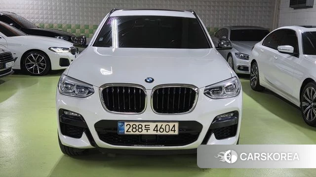 BMW X3 (G01) 2021 Белый из Кореи