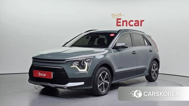 Kia Di Ol Nu Niro 2022 Темно-зеленый из Кореи