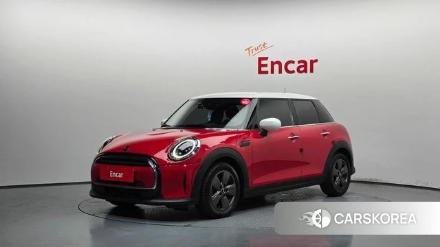 Mini Cooper 2022 Красный из Кореи