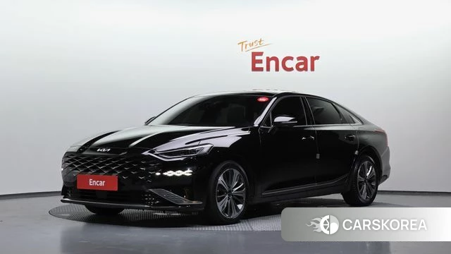 Kia K8 Hybrid 2022 Черный из Кореи