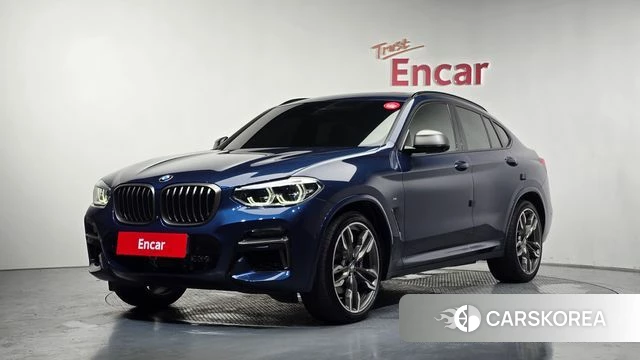 BMW X4 (G02) 2021 Синий из Кореи