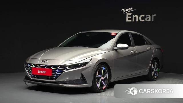 Hyundai Avante (CN7) 2020 Серый из Кореи