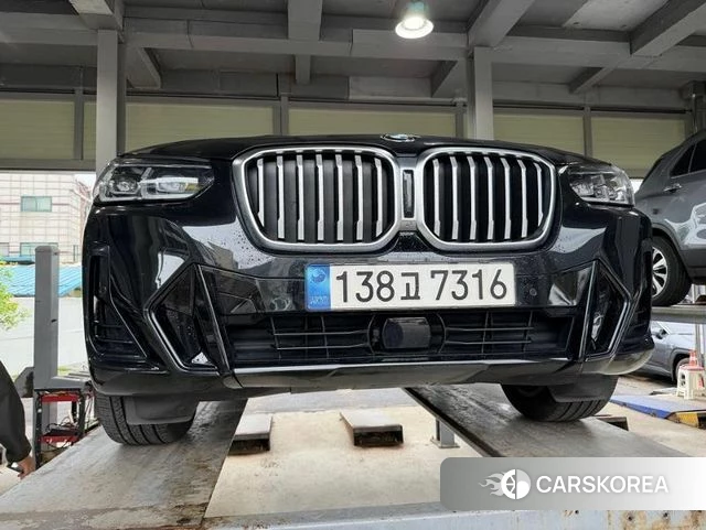 BMW X3 (G01) 2023 Черный из Кореи