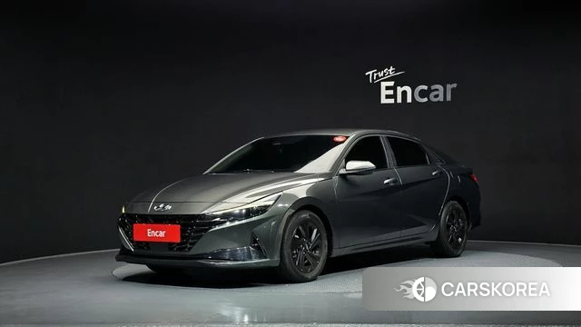 Hyundai Avante (CN7) 2021 Серый из Кореи
