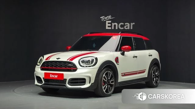 Mini Cooper S Countryman 2023 Белый двухцветный из Кореи