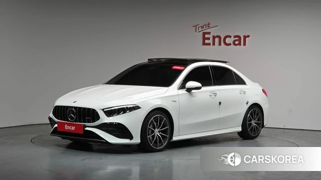 Mercedes-Benz A-Class W177 2024 Белый из Кореи