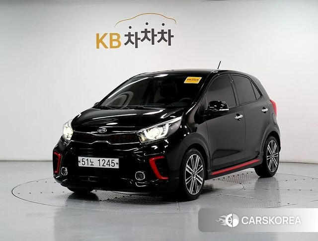 Kia All New Morning (JA) 2019 Черный из Кореи