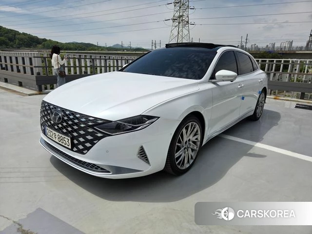 Hyundai The New Grandeur IG 2019 Белый из Кореи