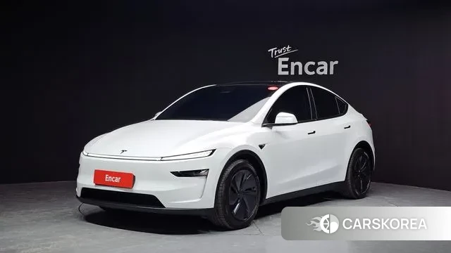 Tesla Model Y 2025 Белый из Кореи
