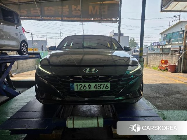Hyundai Avante (CN7) 2022 Серый из Кореи
