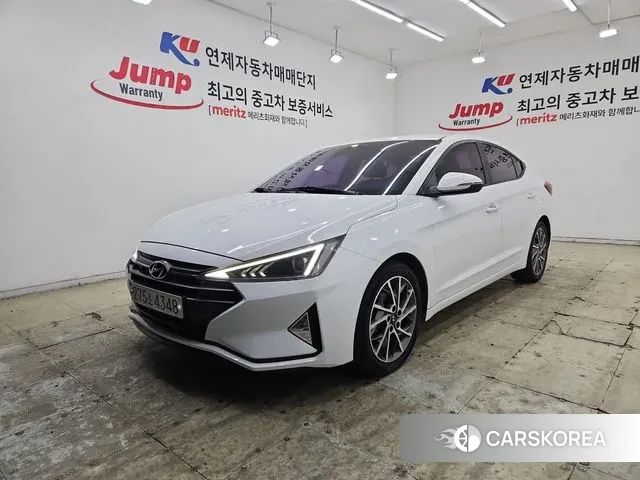 Hyundai The New Avante AD 2019 Белый из Кореи