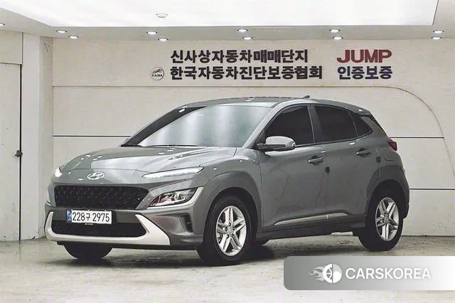 Hyundai The New Kona 2021 Серебристо-серый из Кореи