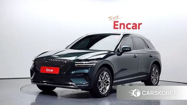 Genesis GV70 2022 Темно-зеленый из Кореи