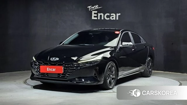 Hyundai Avante (CN7) 2020 Черный из Кореи