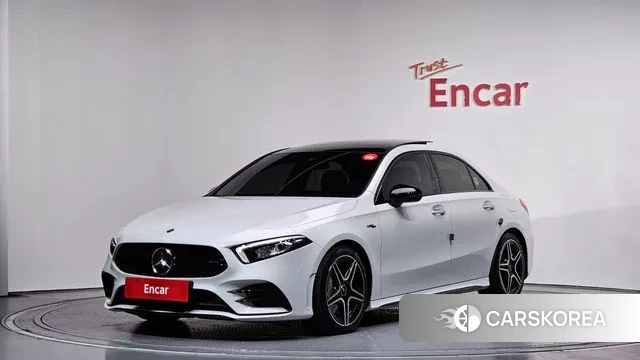 Mercedes-Benz A-Class W177 2022 Белый из Кореи