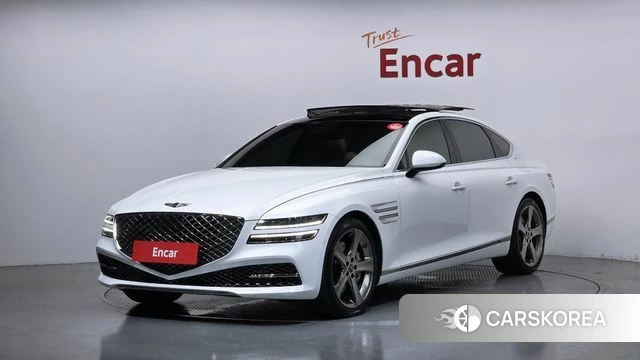Genesis G80 (RG3) 2021 Белый из Кореи