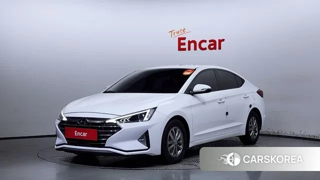 Hyundai The New Avante AD 2019 Белый из Кореи