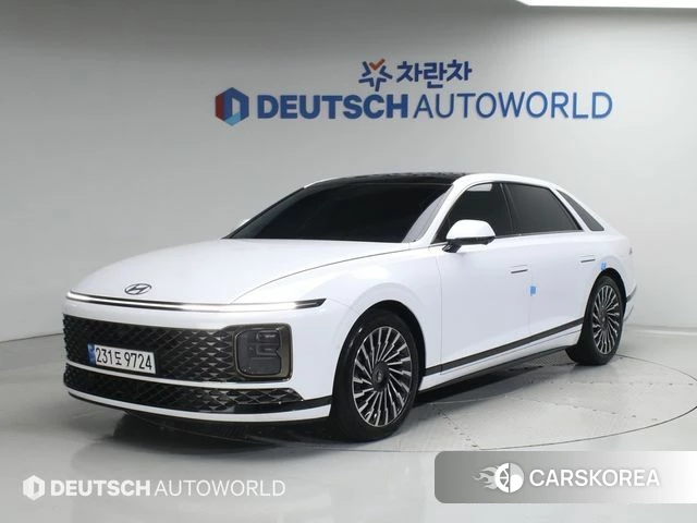 Hyundai Grandeur Hybrid (GN7) 2023 Белый из Кореи