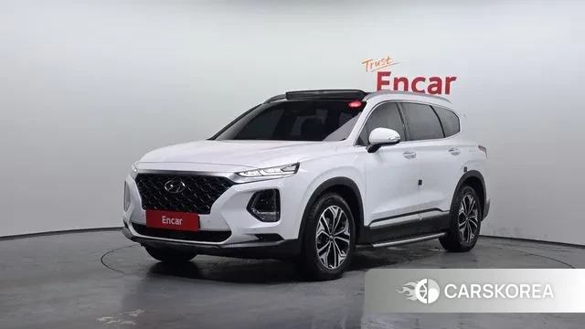 Hyundai Santa Fe TM 2019 Белый из Кореи