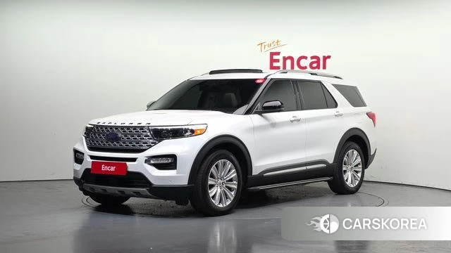 Ford Explorer 6th Generation 2021 Белый из Кореи