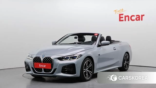 BMW 4 Series (G22) 2022 Светло-серебряный цвет из Кореи