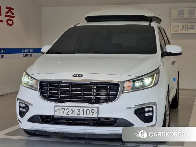 Kia The New Carnival 2018 Белый из Кореи