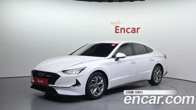 Hyundai Sonata (DN8) 2019 Белый из Кореи