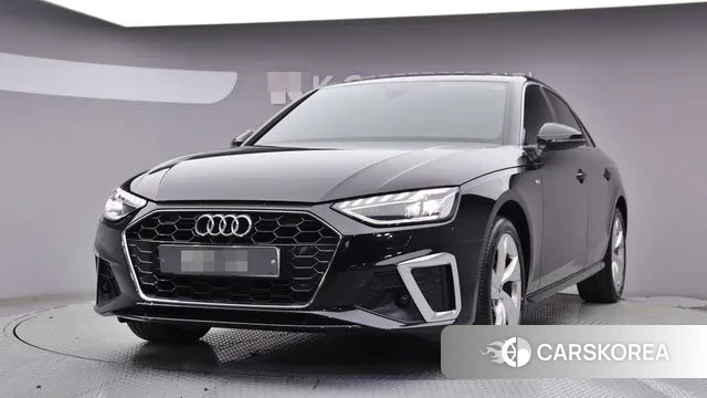 Audi A4 (B9) 2020 Черный из Кореи