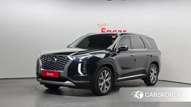 Hyundai Palisade 2021 Черный из Кореи