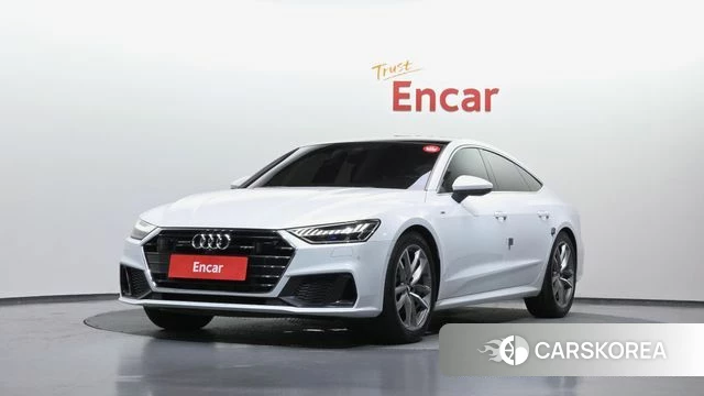 Audi A7 (4K) 2020 Белый из Кореи